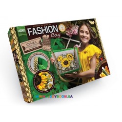 Набор для творчества Fashion Bag Вышивка лентами и бисером Danko toys FBG-01-01